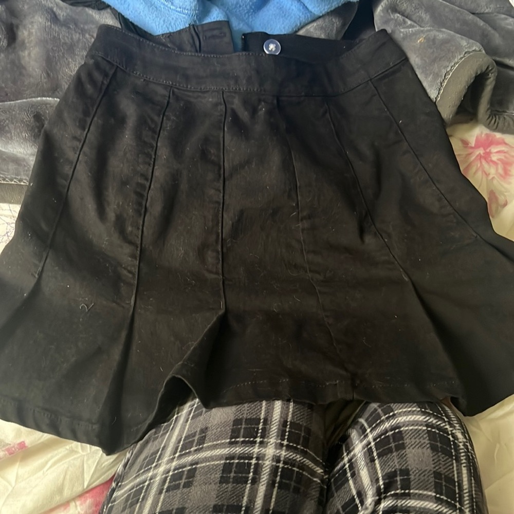 skirt never worn black nobo